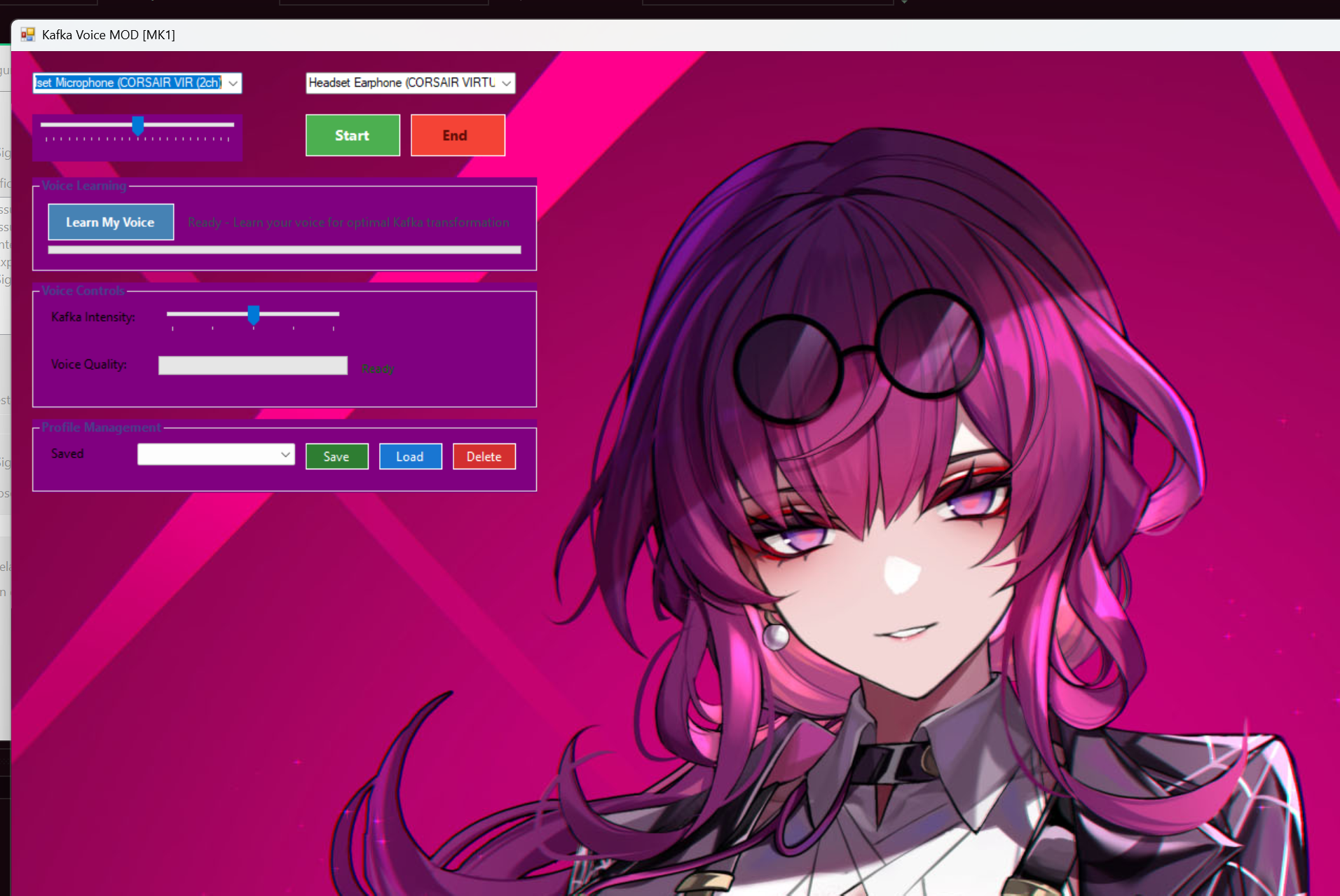 Kafka Voice Changer Screenshot