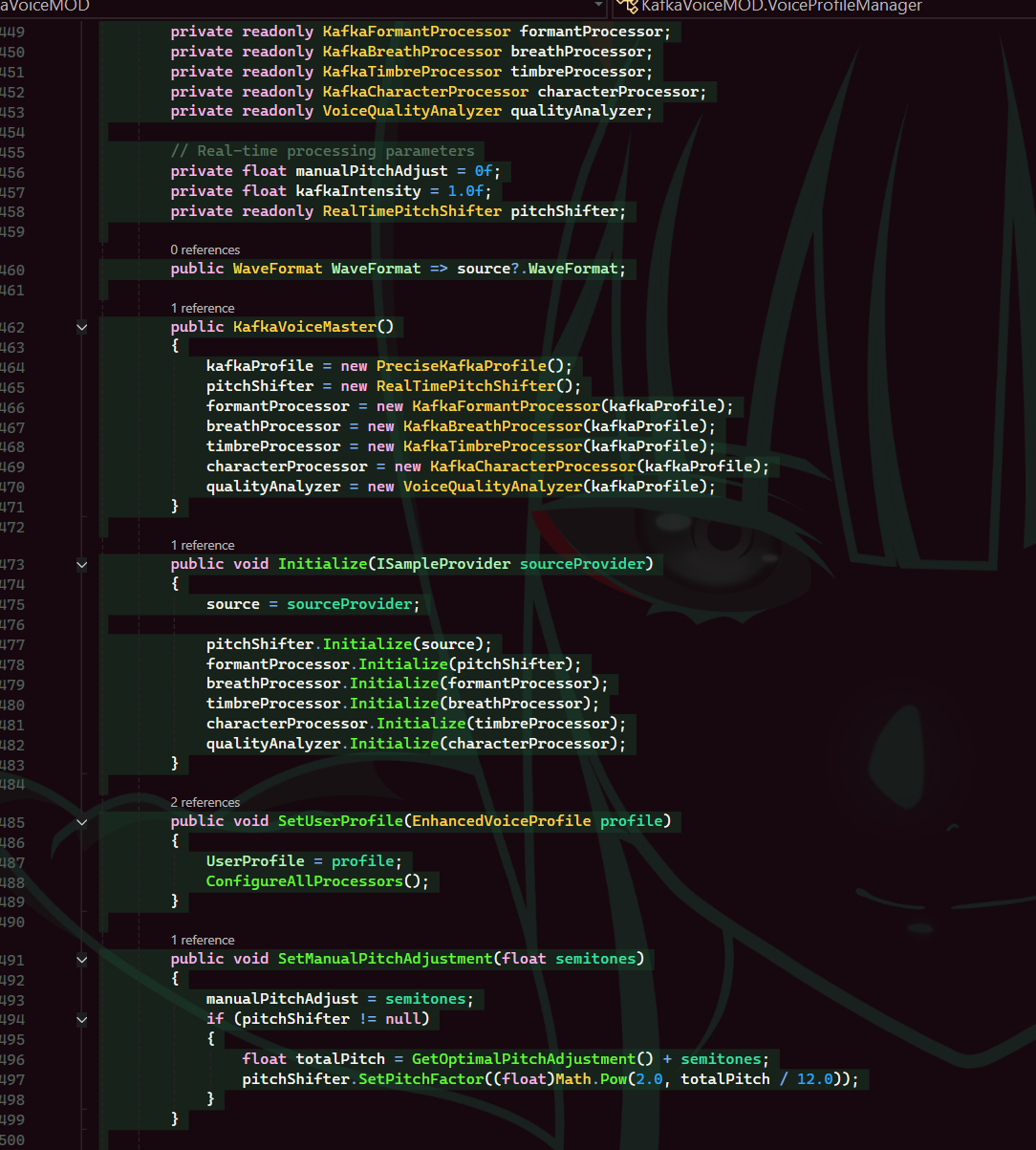 Kafka Voice Changer Screenshot
