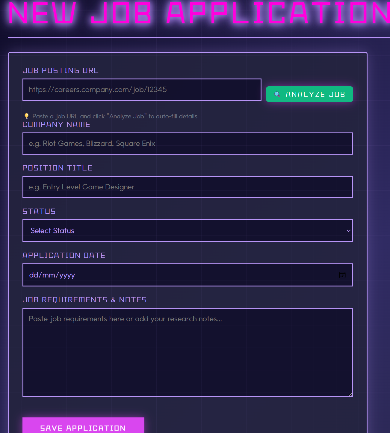 Cover Letter Generator